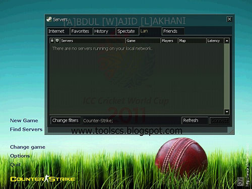 Тема Cricket World Cup 2011 для CS 1.6