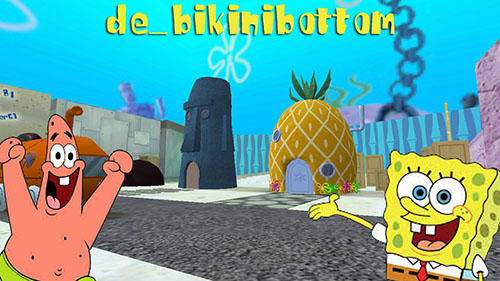 Карта de_bikinibottom для CS 1.6