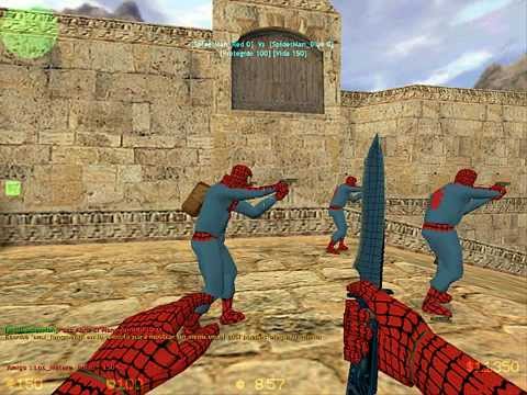 Плагин Spider Man Мод для CS 1.6