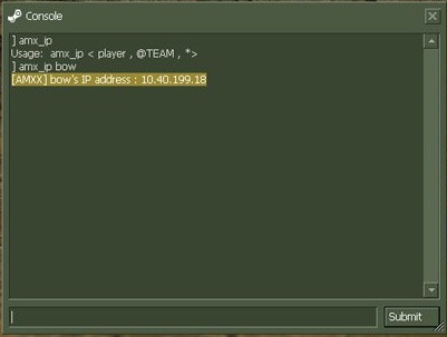 Плагин amx_ip [Смотрим ip пользователей] для CS 1.6