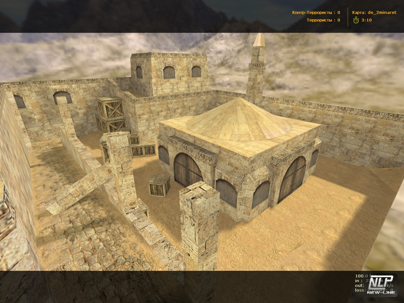 Карта de_2minaret для CS 1.6