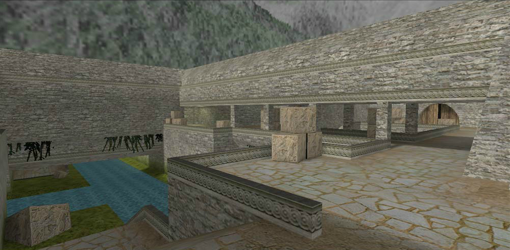 Карта de_aztec2003 для CS 1.6