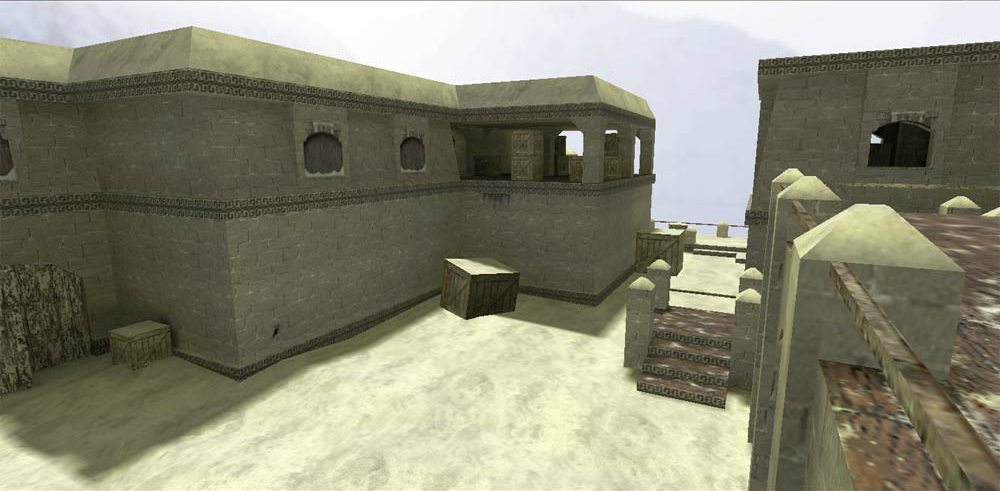 Карта de_snowball_nte для CS 1.6