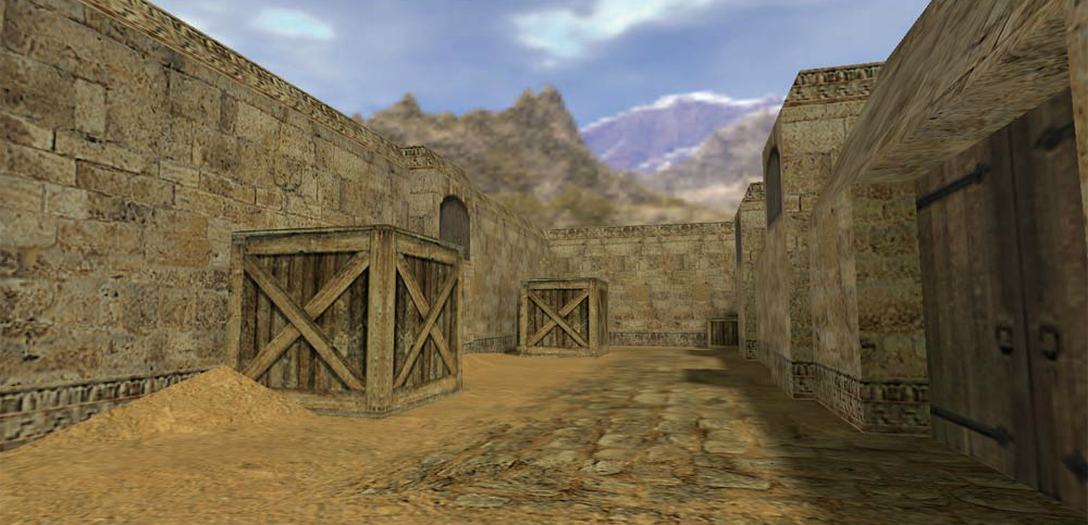 Карта de_terial для CS 1.6