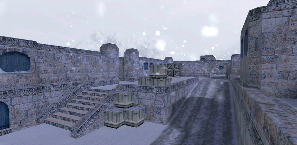 Карта de_winterdust для CS 1.6