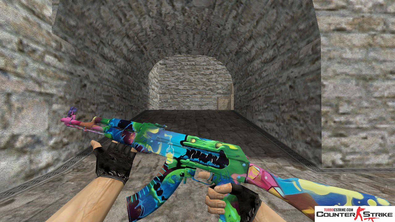 Модель AK-47 «Acid» для CS 1.6