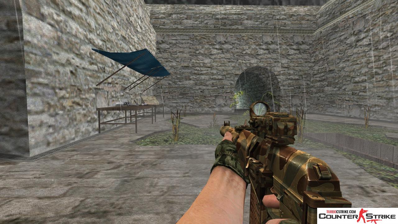 Модель AK-47 «AS VAL Camouflage» для CS 1.6