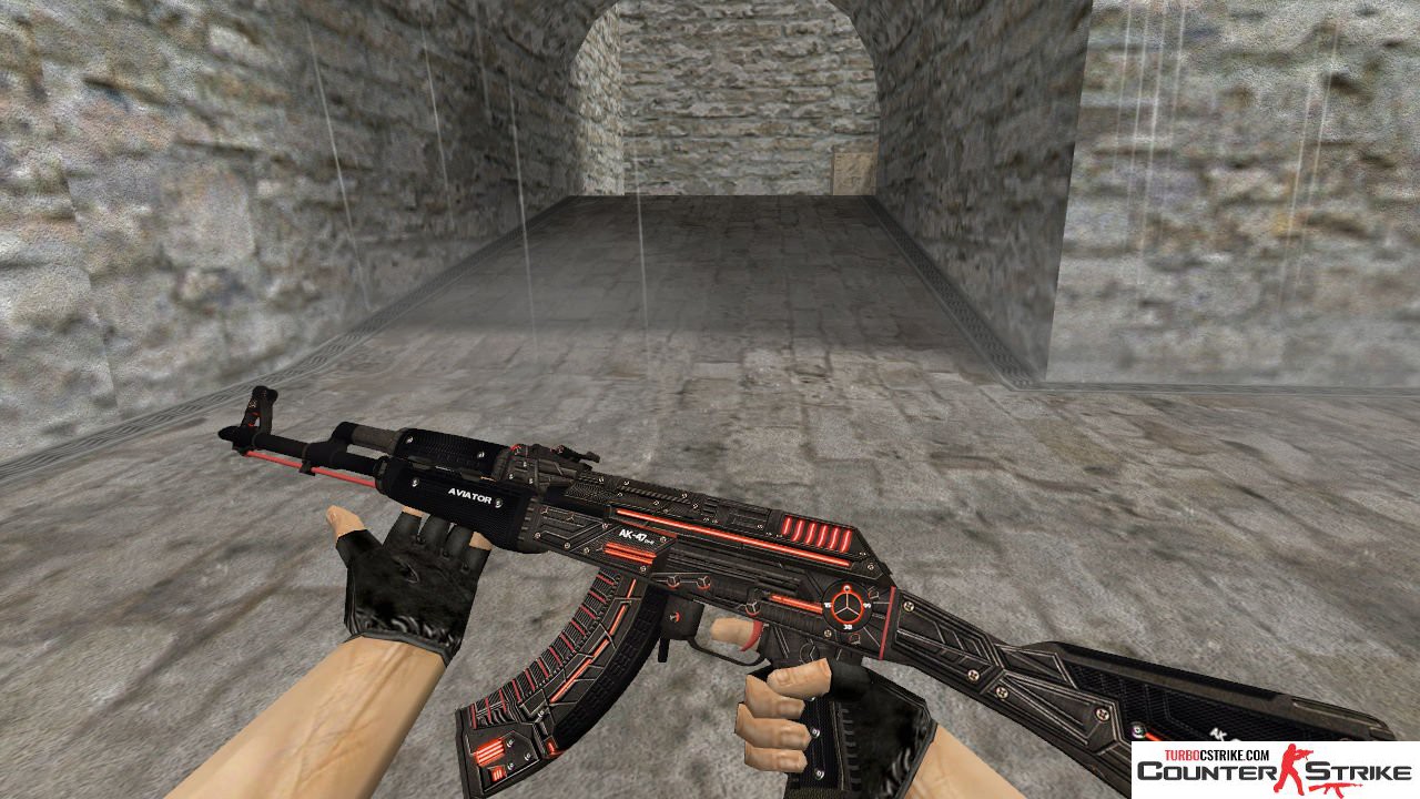 Модель AK-47 «Aviator» для CS 1.6