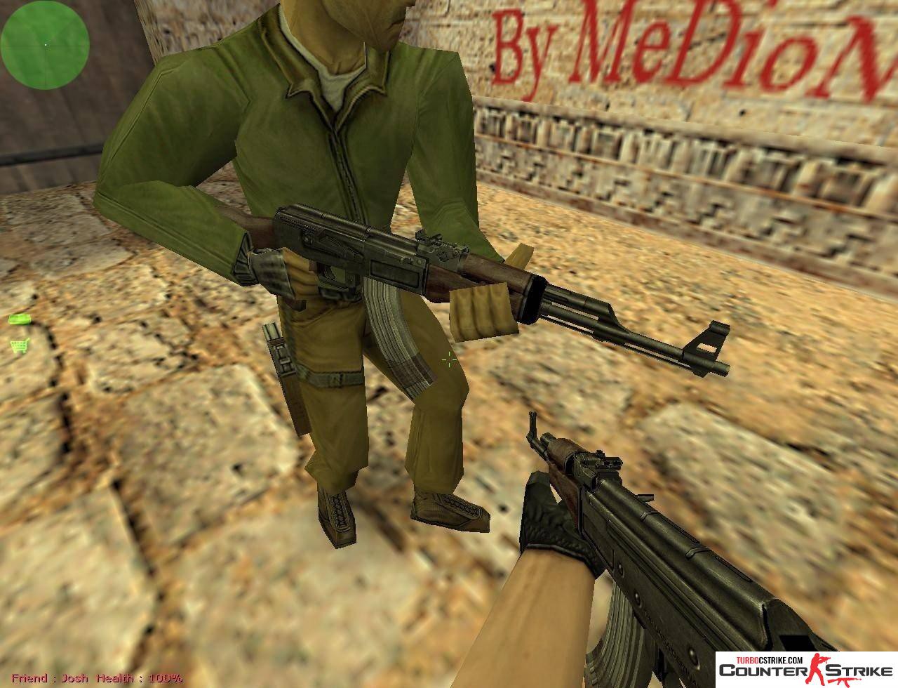 Модель AK-47 «Cenizo Black» для CS 1.6