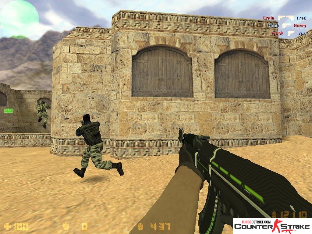 Модель AK-47 «Green Force» для CS 1.6