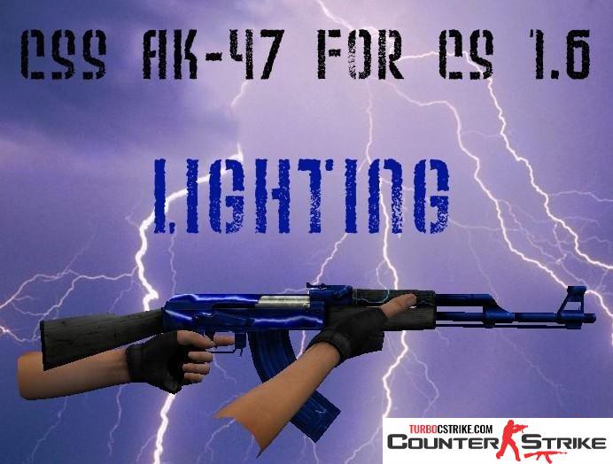 Модель AK-47 «Молния» для CS 1.6