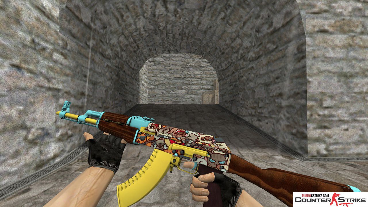 Модель AK-47 «PawPaw» для CS 1.6