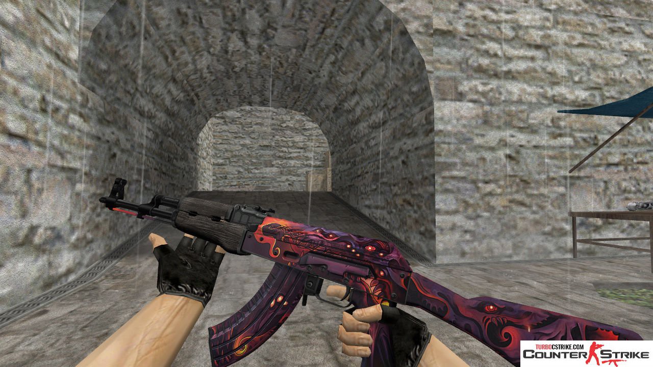 Модель AK-47 «Phantom Disruptor» для CS 1.6