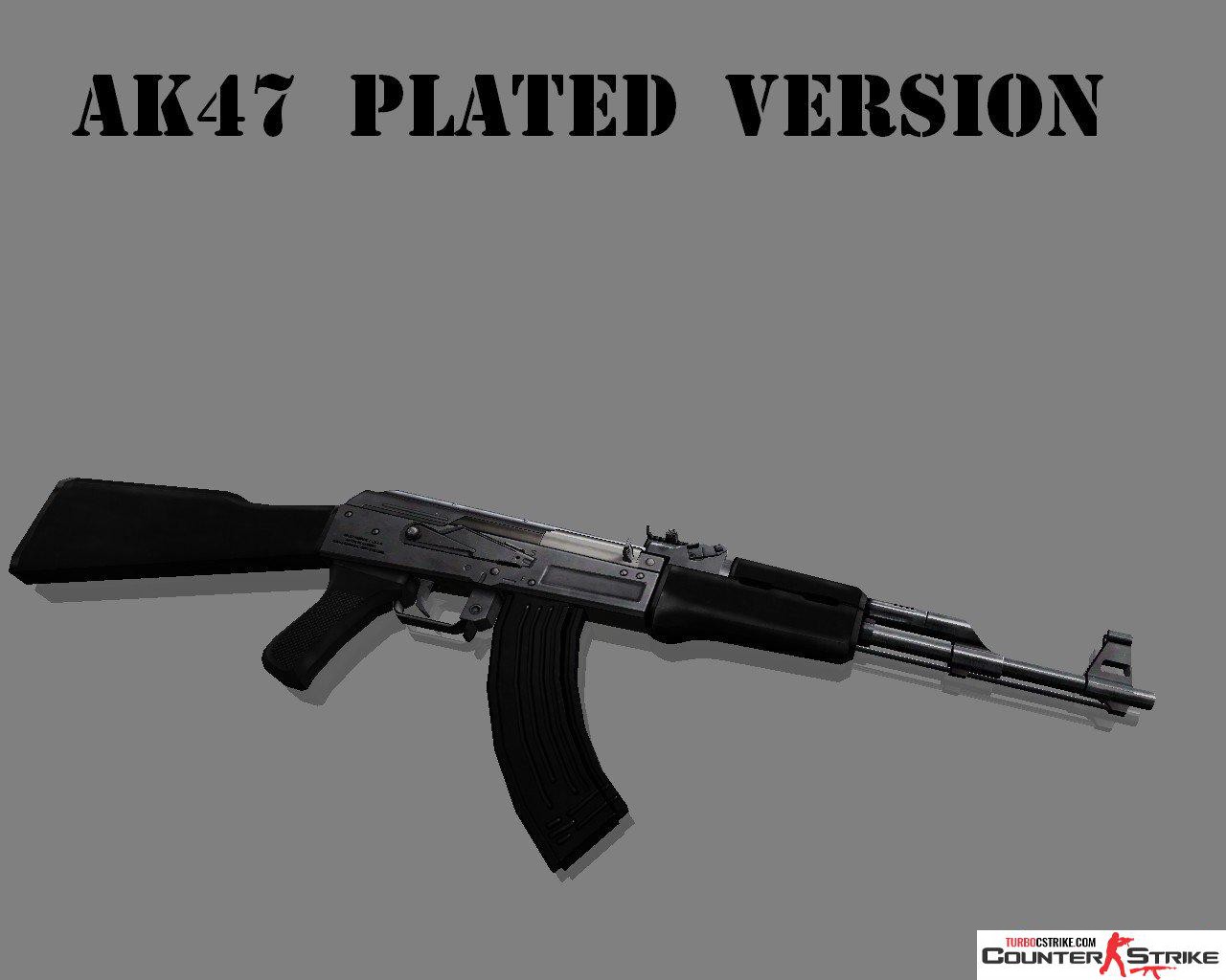 Модель AK-47 «Plate Version» для CS 1.6