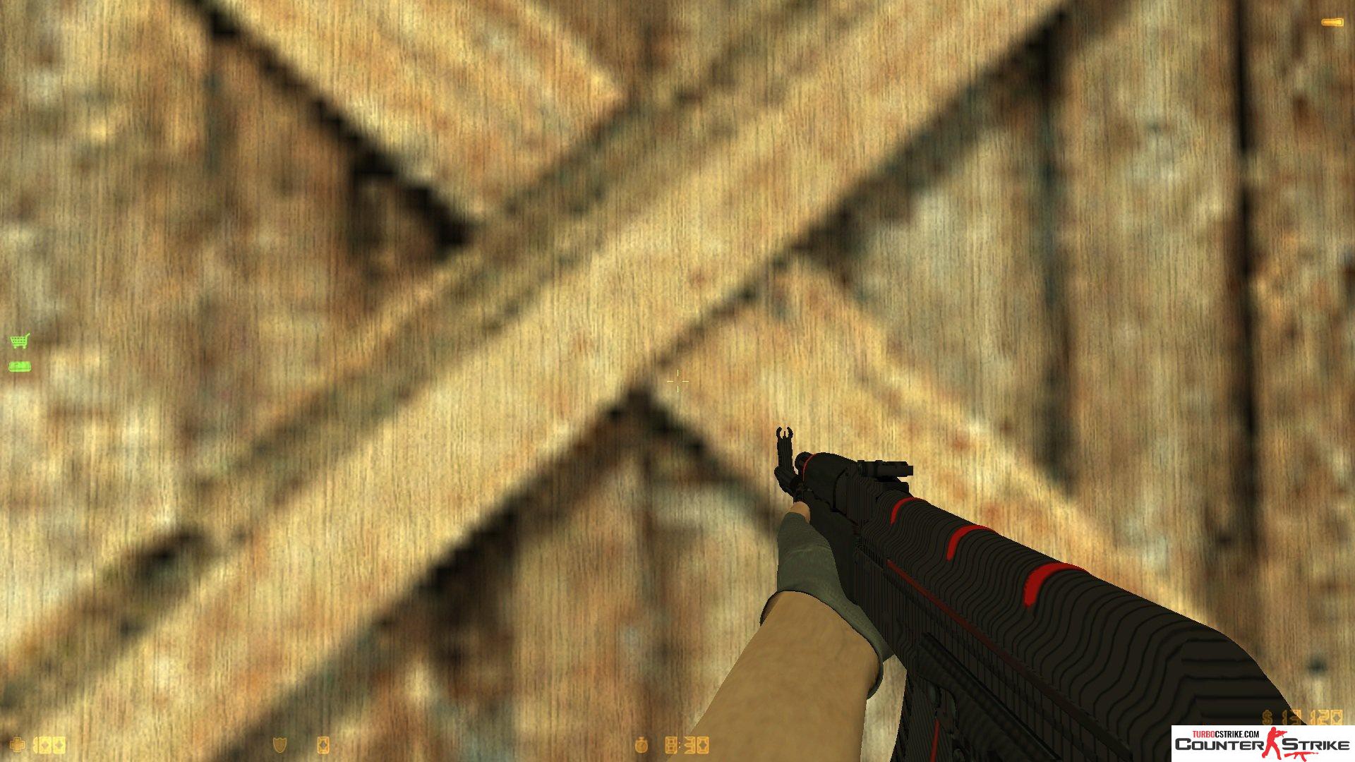 Модель AK-47 «Redline — Красная линия» для CS 1.6