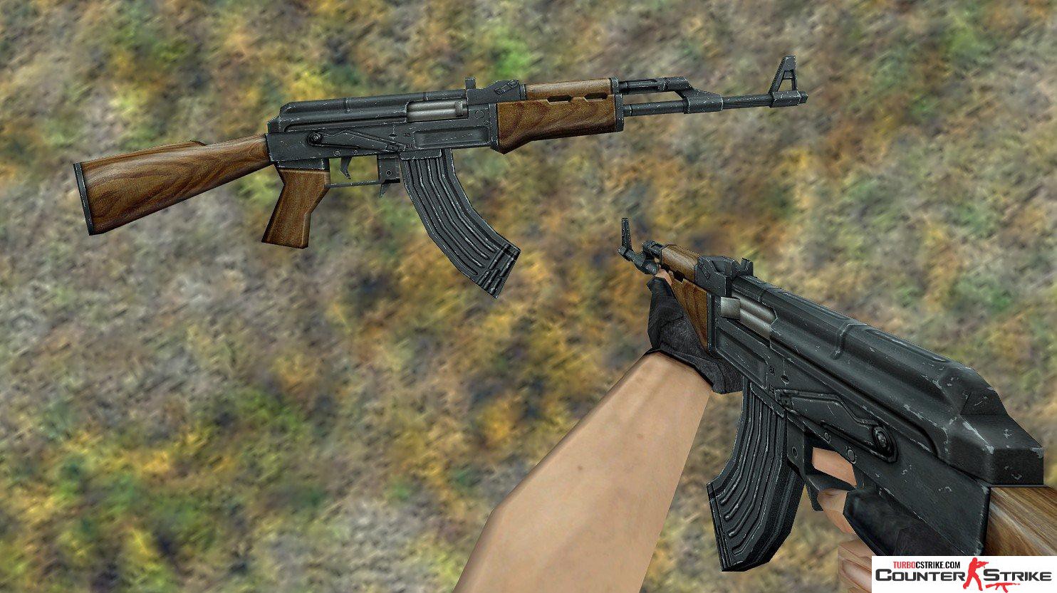 Модель AK-47 «Retexture» для CS 1.6
