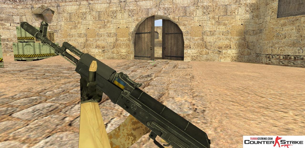 Модель AK-47 «Ukrainka» для CS 1.6
