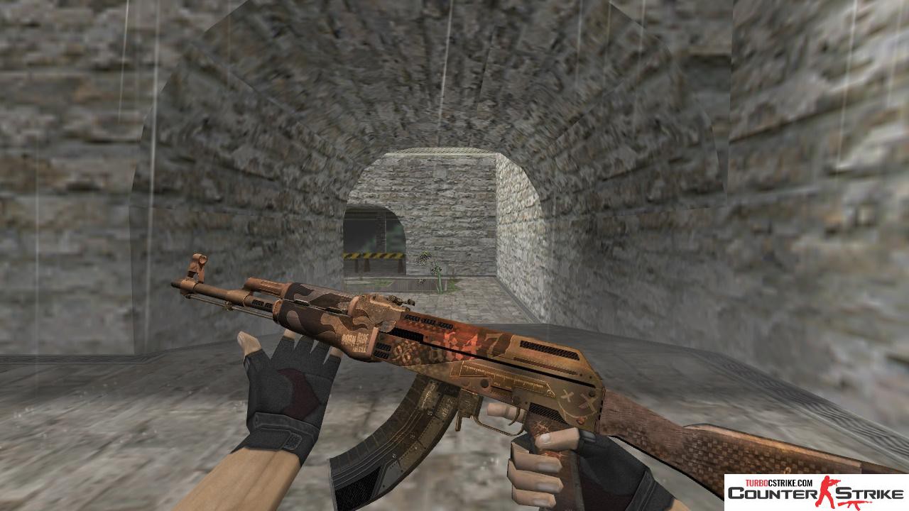 Модель HD AK-47 «Biker» для CS 1.6