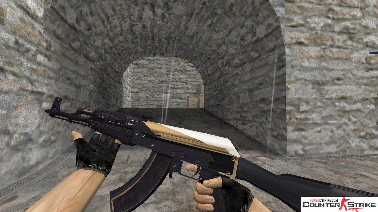 Модель HD AK-47 «Divine» для CS 1.6
