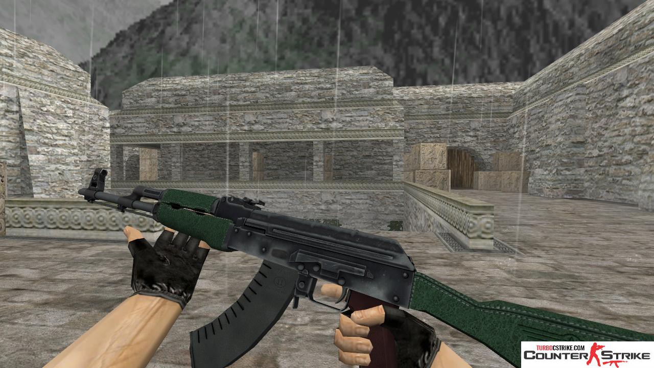Модель HD AK-47 «First Class» с анимацией осмотра для CS 1.6