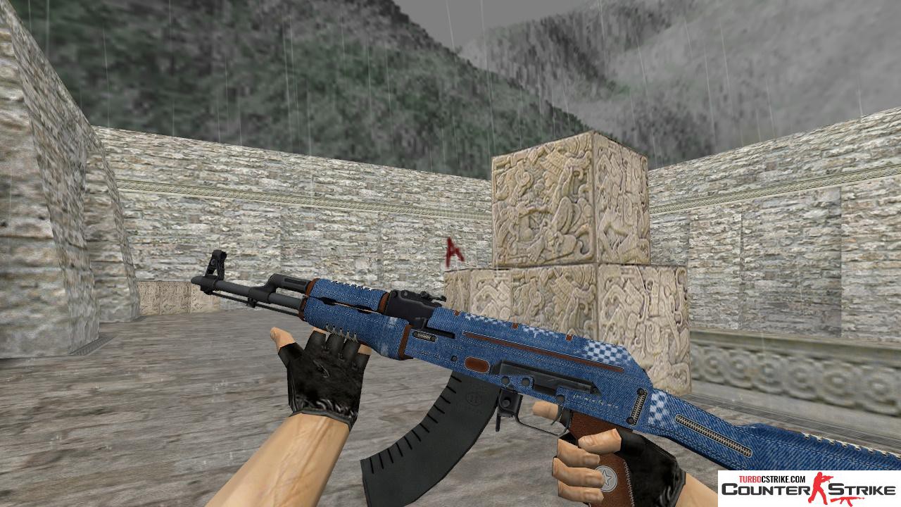 Модель HD AK-47 «Gentleman» для CS 1.6