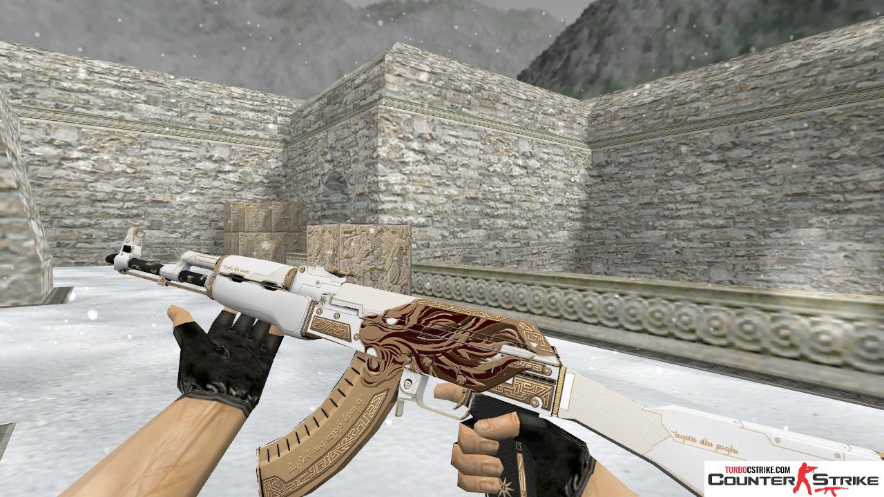 Модель HD AK-47 «Light Of King» для CS 1.6