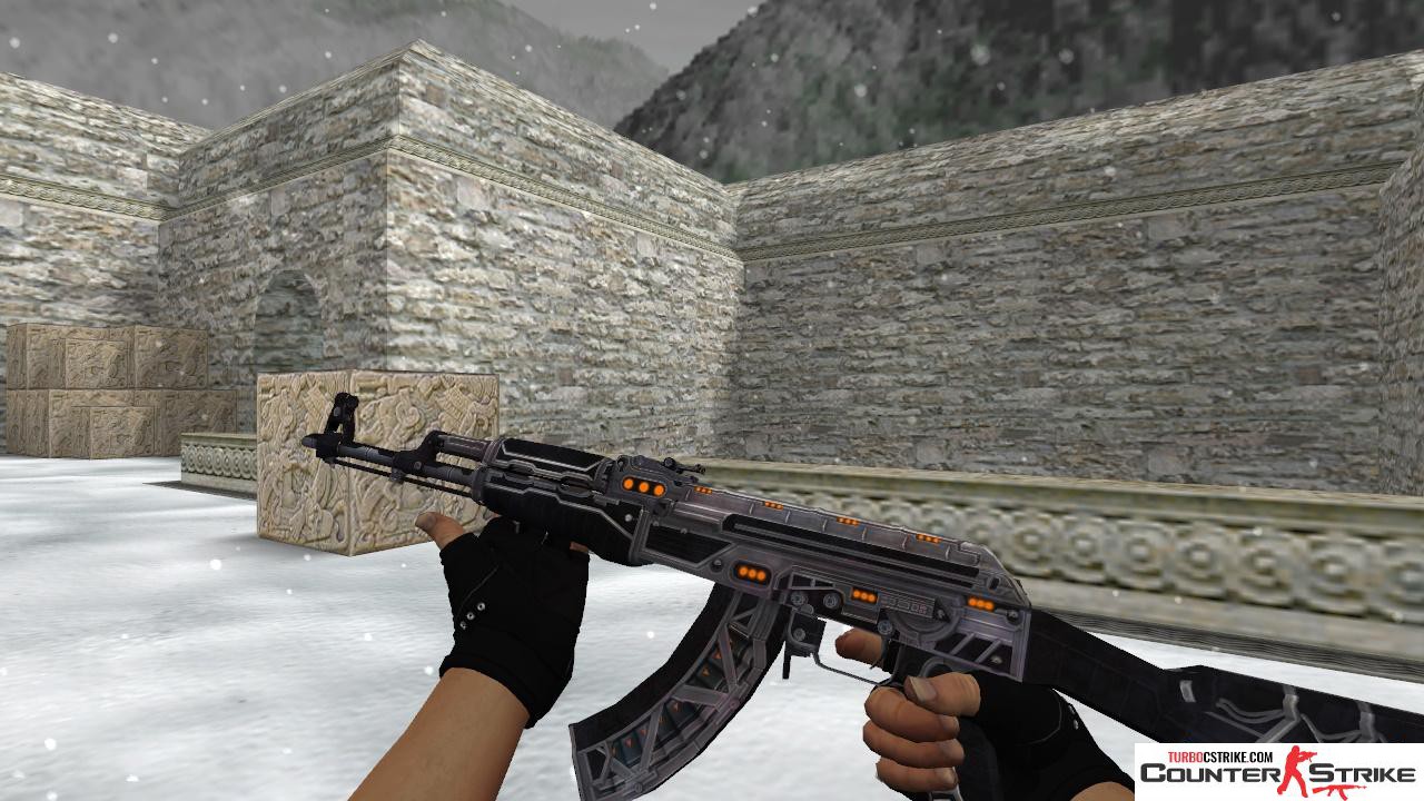 Модель HD AK-47 «Mass Driver» для CS 1.6