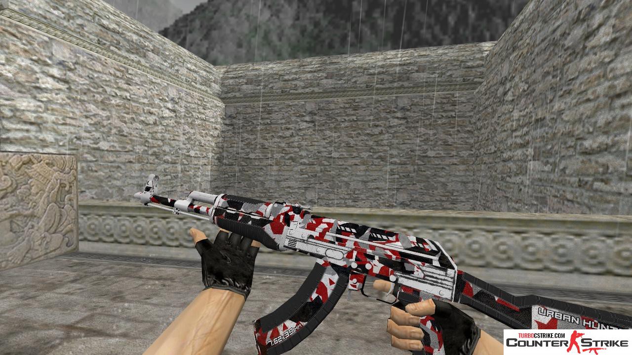 Модель HD AK-47 «Modern Hunter» для CS 1.6
