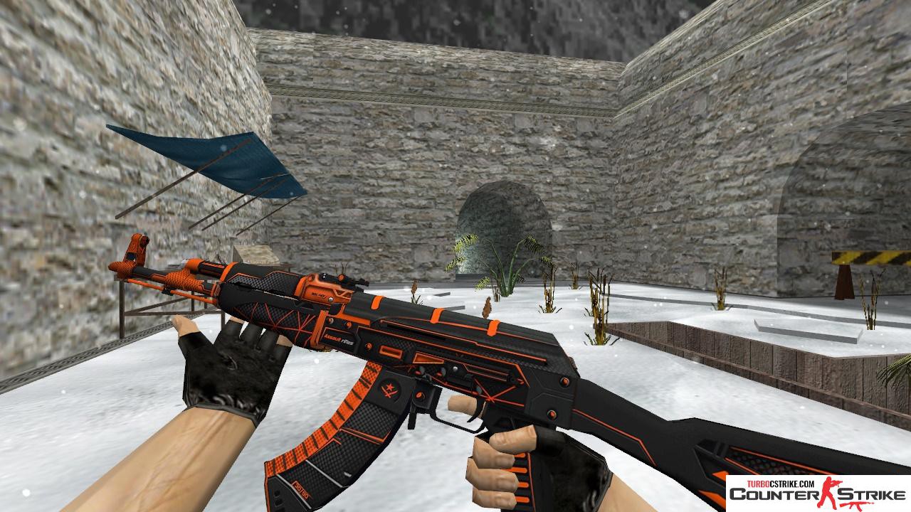 Модель HD AK-47 «Obstacle» для CS 1.6