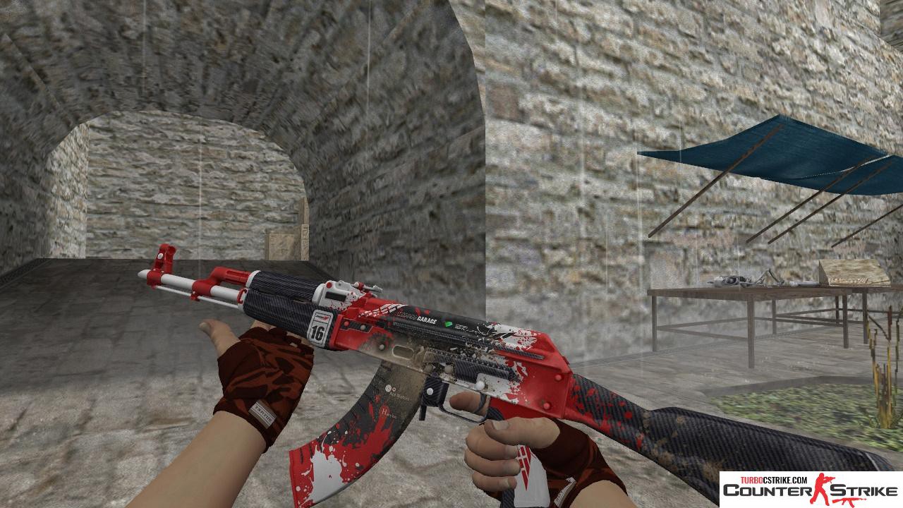 Модель HD AK-47 «Roll Cage» для CS 1.6