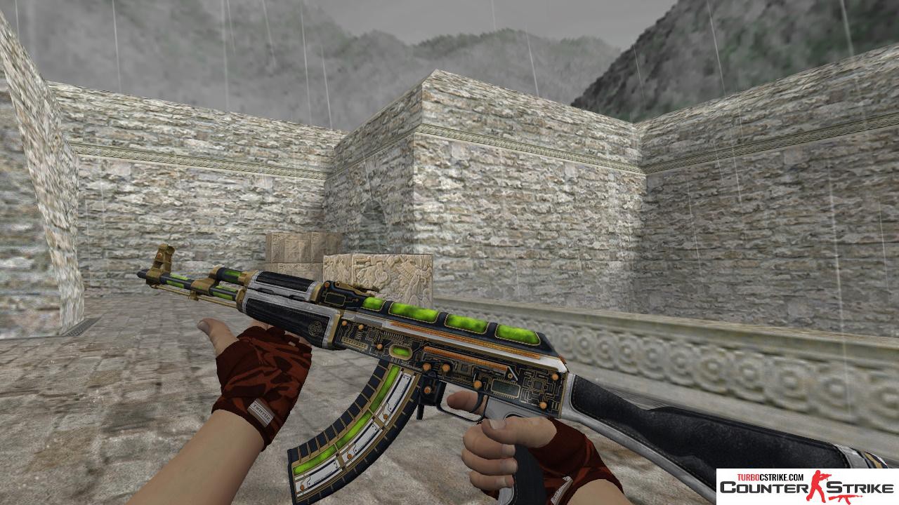 Модель HD AK-47 «The Legacy» для CS 1.6