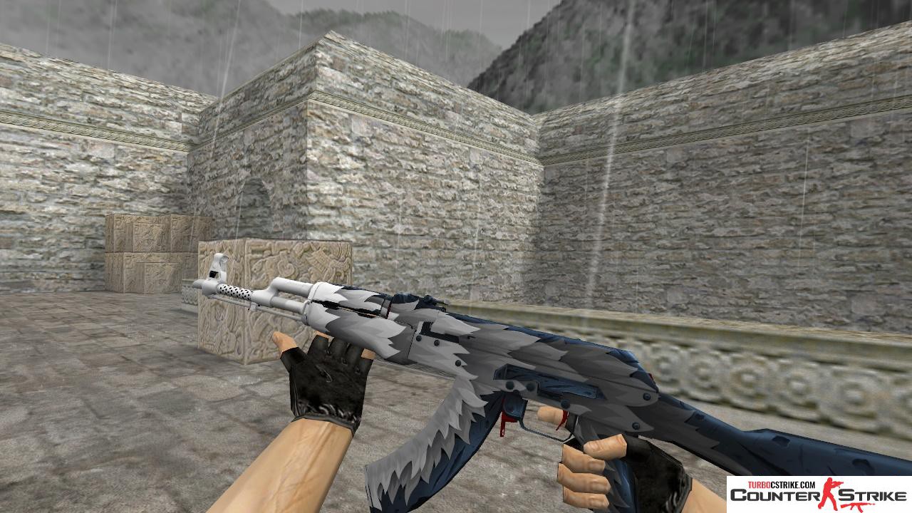Модель HD AK-47 «White Fang» для CS 1.6