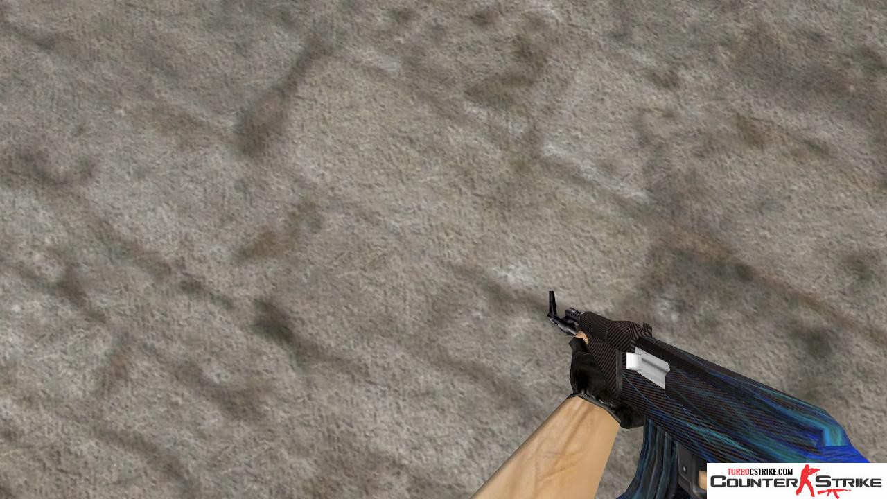 Стандартная модель AK-47 «Carbon Lines» для CS 1.6