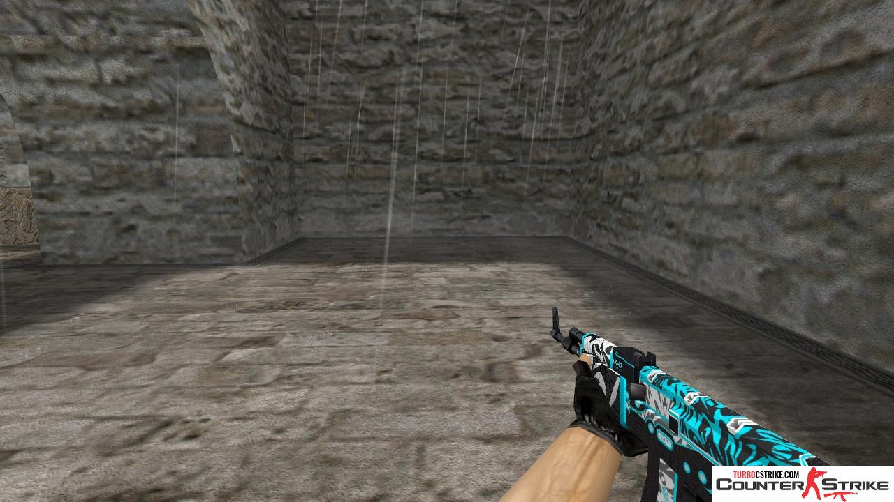 Стандартная модель AK-47 «Frontside Misty» для CS 1.6