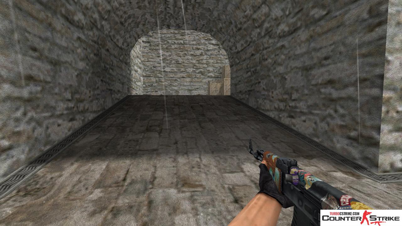 Стандартная модель AK-47 «Jet Set» для CS 1.6