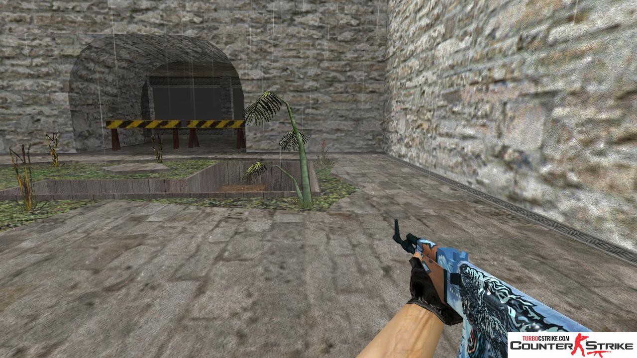Стандартная модель AK-47 «Polar Bear» для CS 1.6