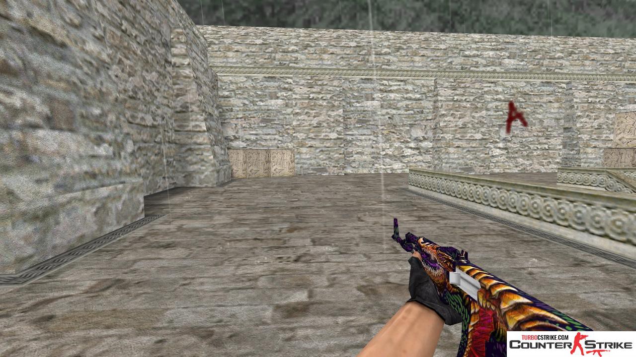 Стандартная модель AK-47 «UFO» для CS 1.6