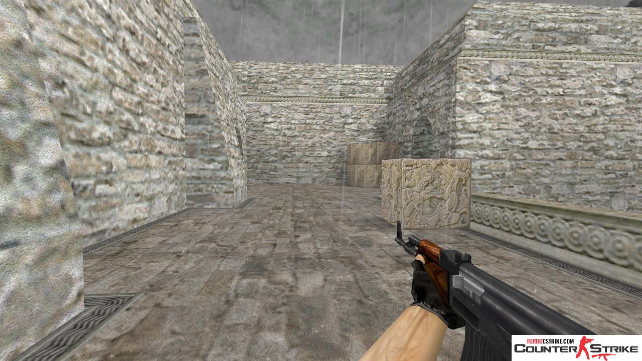Стандартная модель AK-47 в HD качестве для CS 1.6