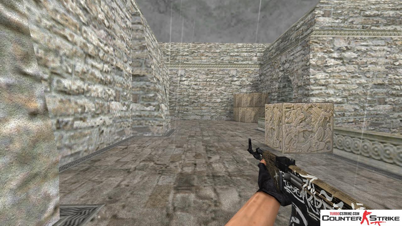 Стандартная модель AK-47 «Wasteland Rebel» для CS 1.6