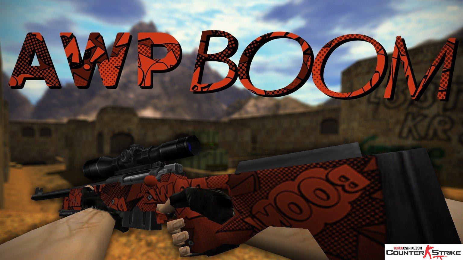 Модель AWP «БАХ — BOOM» для CS 1.6
