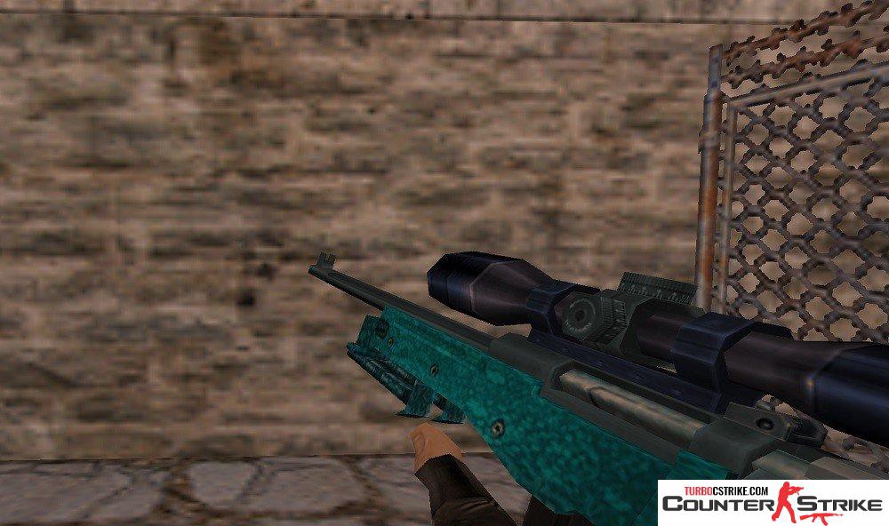 Модель AWP «Blue Batik» для CS 1.6