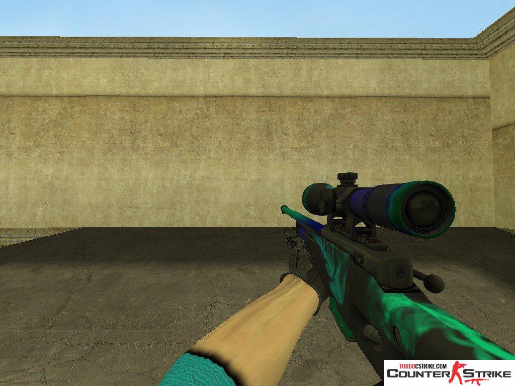 Модель AWP «Blue Shift» для CS 1.6