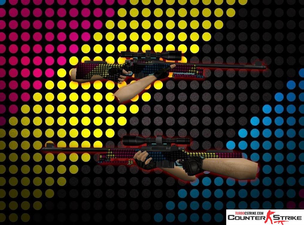 Модель AWP «Colorful» для CS 1.6
