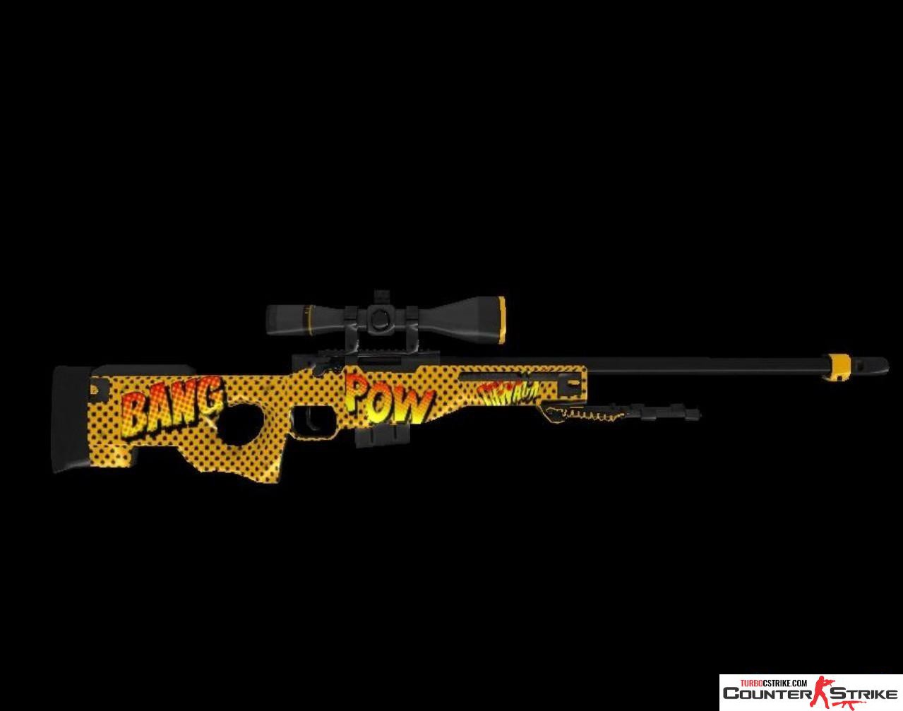 Модель AWP «Comic Book» для CS 1.6