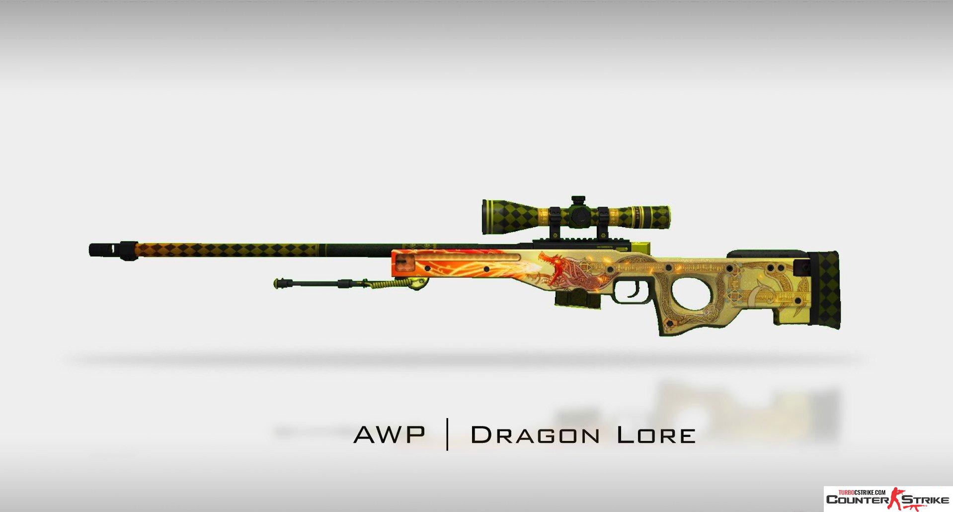 Модель AWP «Dragon Lore» для CS 1.6