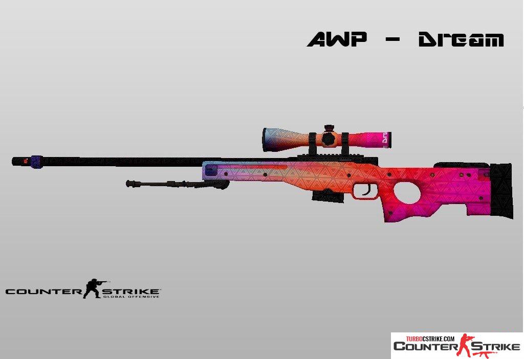 Модель AWP «Dream — Мечта» для CS 1.6