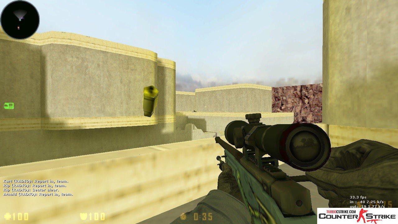 Модель AWP «Кортисейра — Corticera» для CS 1.6