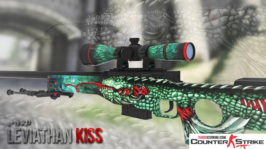 Модель AWP «Leviathan Kiss» для CS 1.6