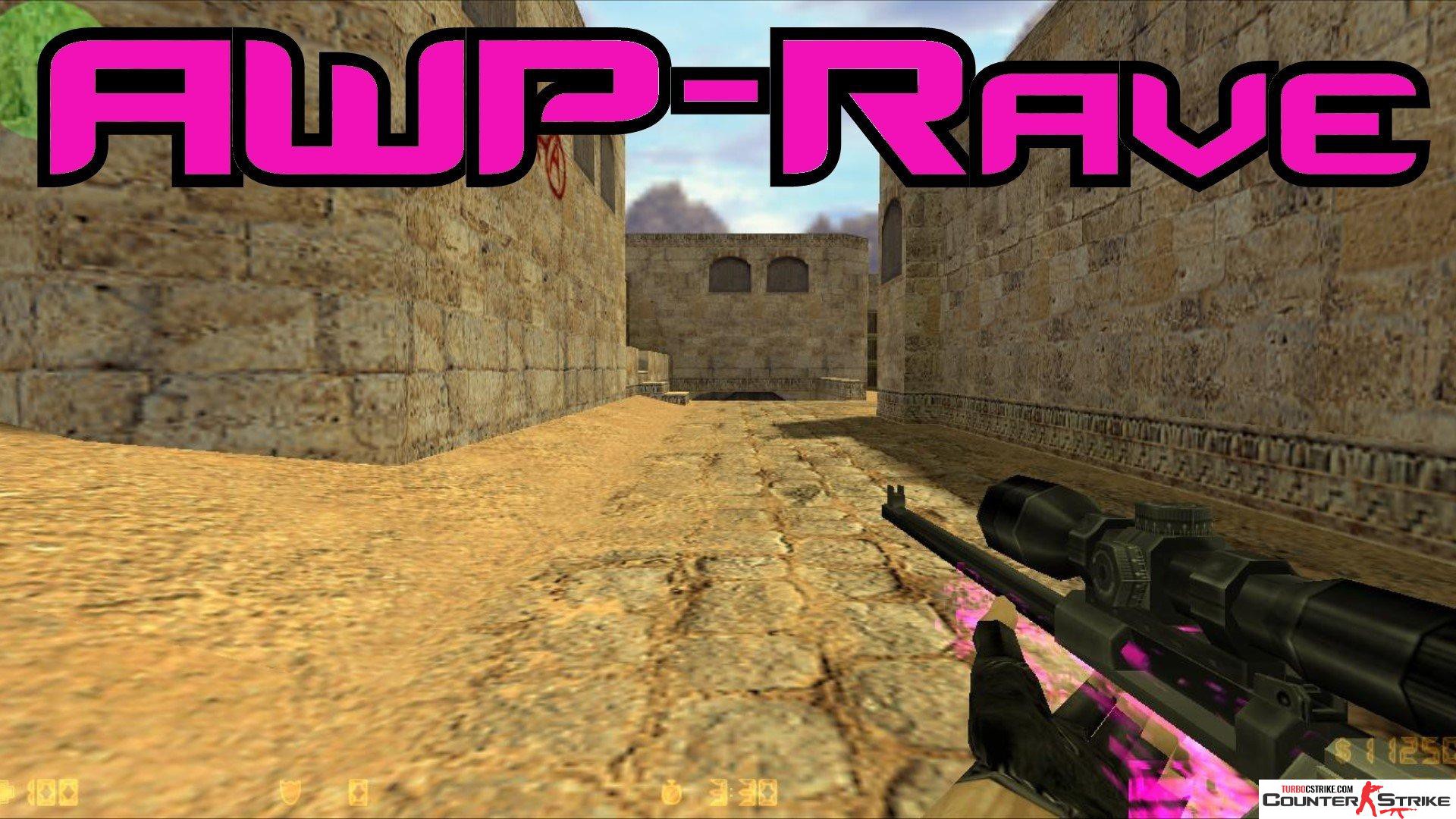 Модель AWP «Rave» для CS 1.6