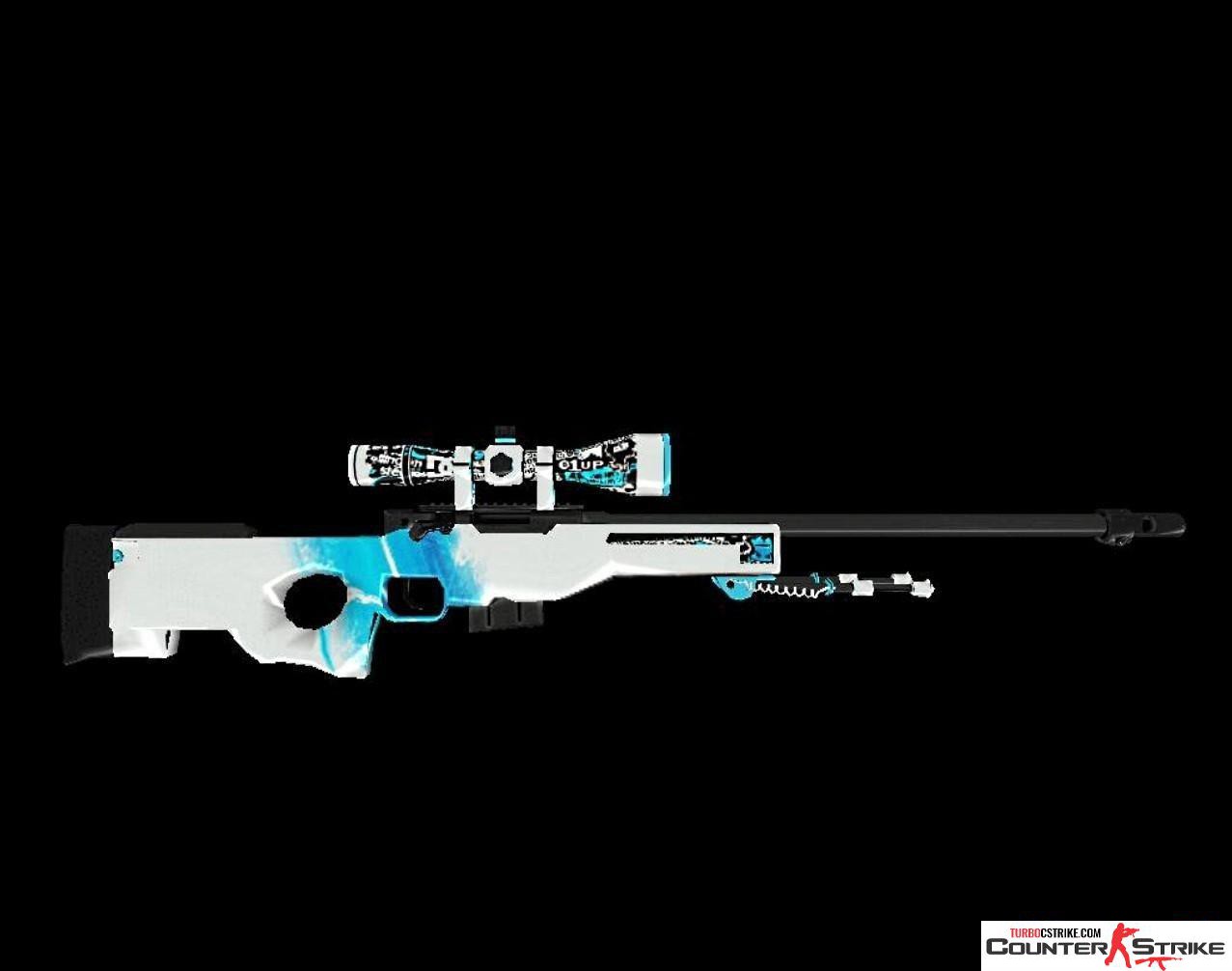 Модель AWP «Sticker Bomb Snow» для CS 1.6